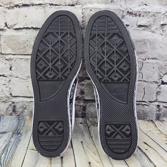 Converse x Miley Cyrus Chuck Taylor Sneakers Women’s 11 White Black CTAS 162235C - Picture 10 of 11